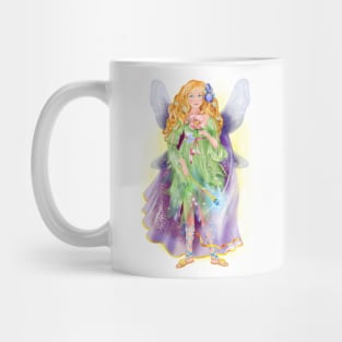 fairy flower fairy with magic wand Mug